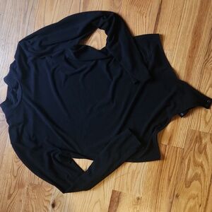 Abercrombie & Fitch Black Turtleneck Bodysuit